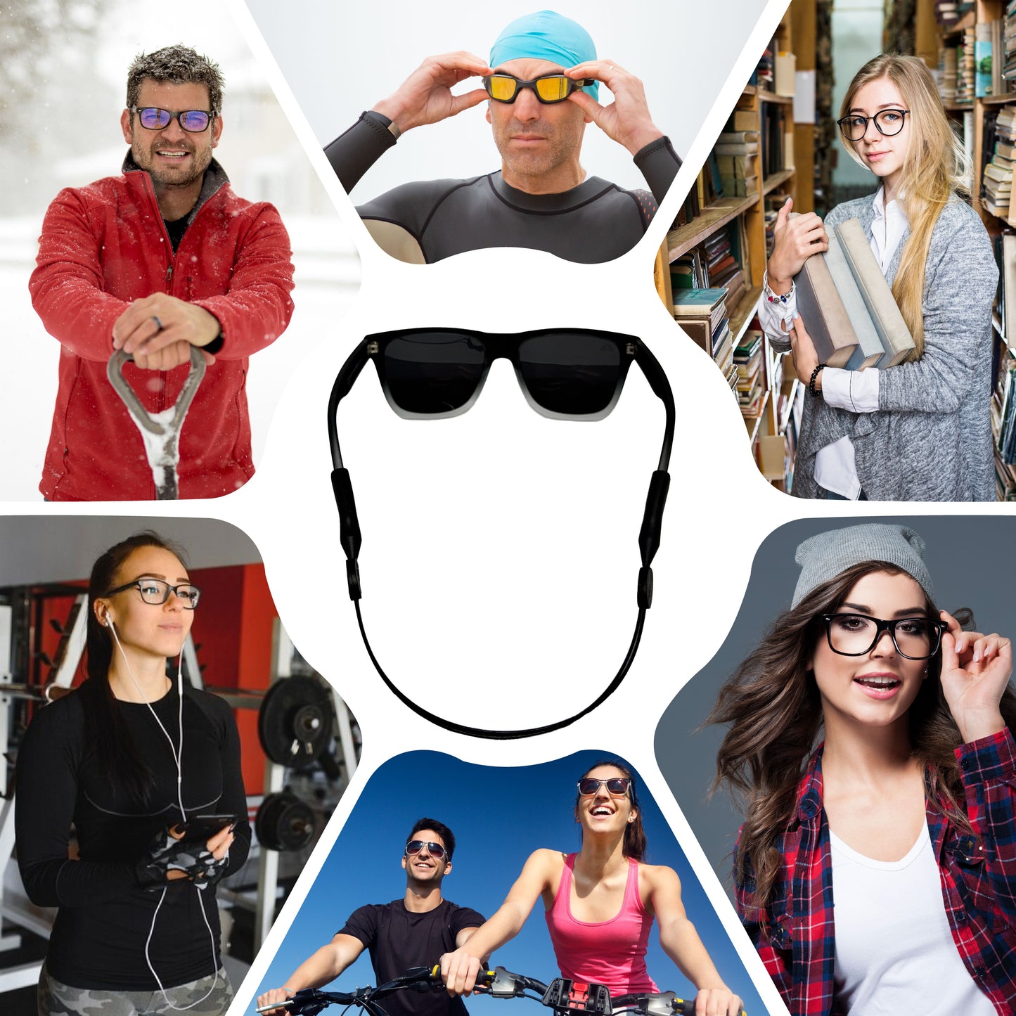Sujetador de gafas Tribu Mates